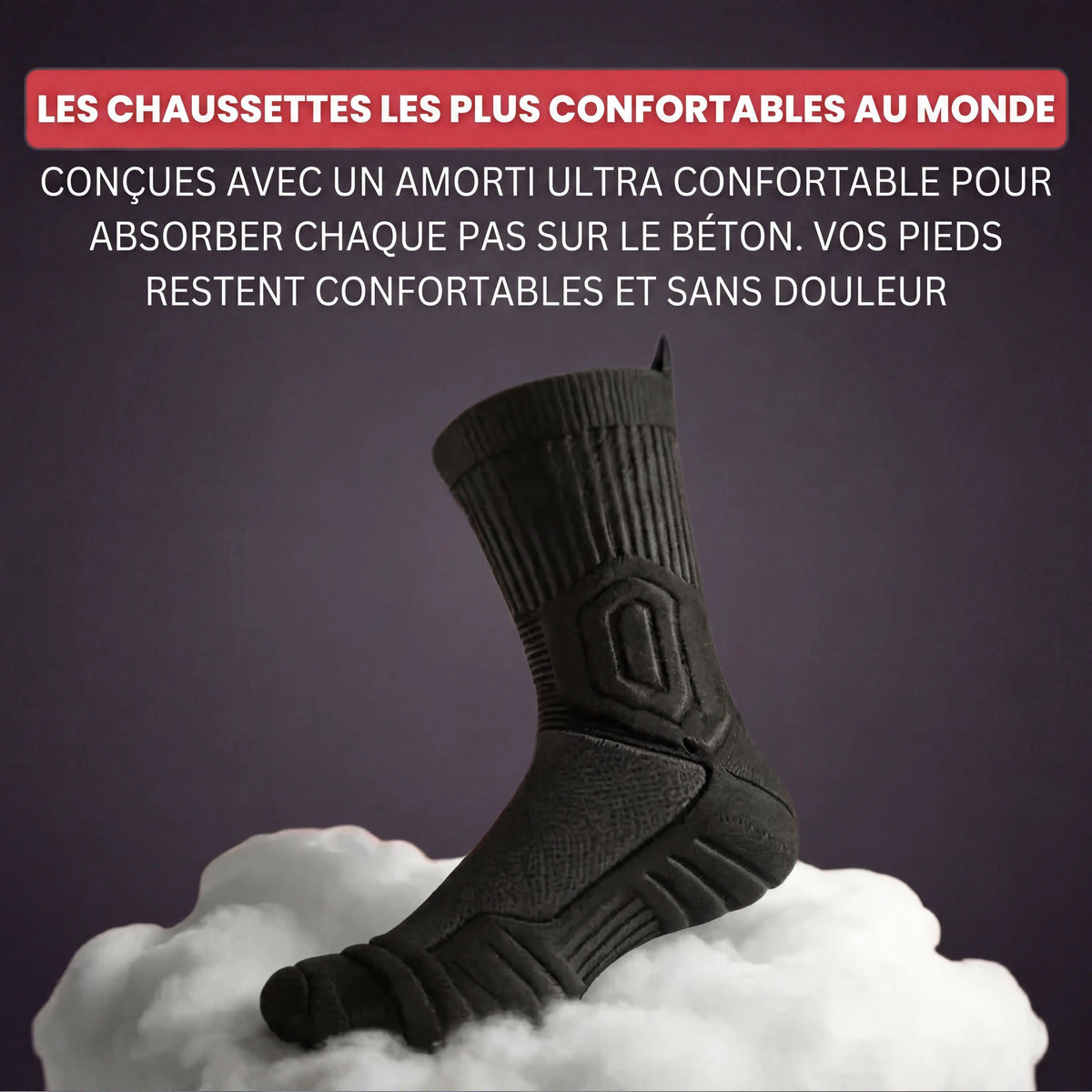 Chaussettes montantes rembourrées CloudFusion Athletic