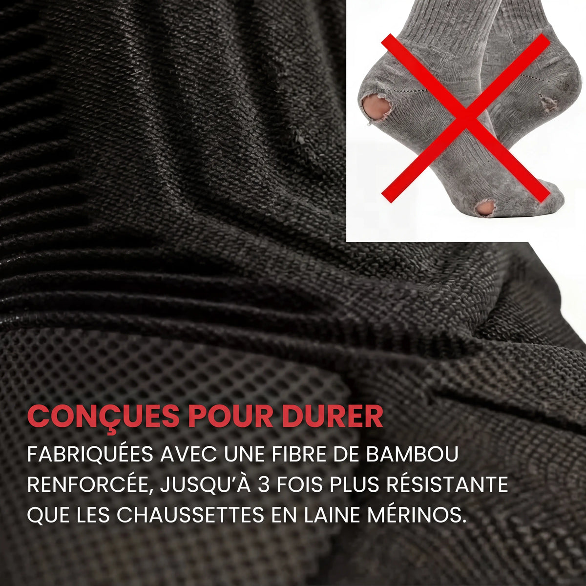 Chaussettes montantes rembourrées CloudFusion Athletic