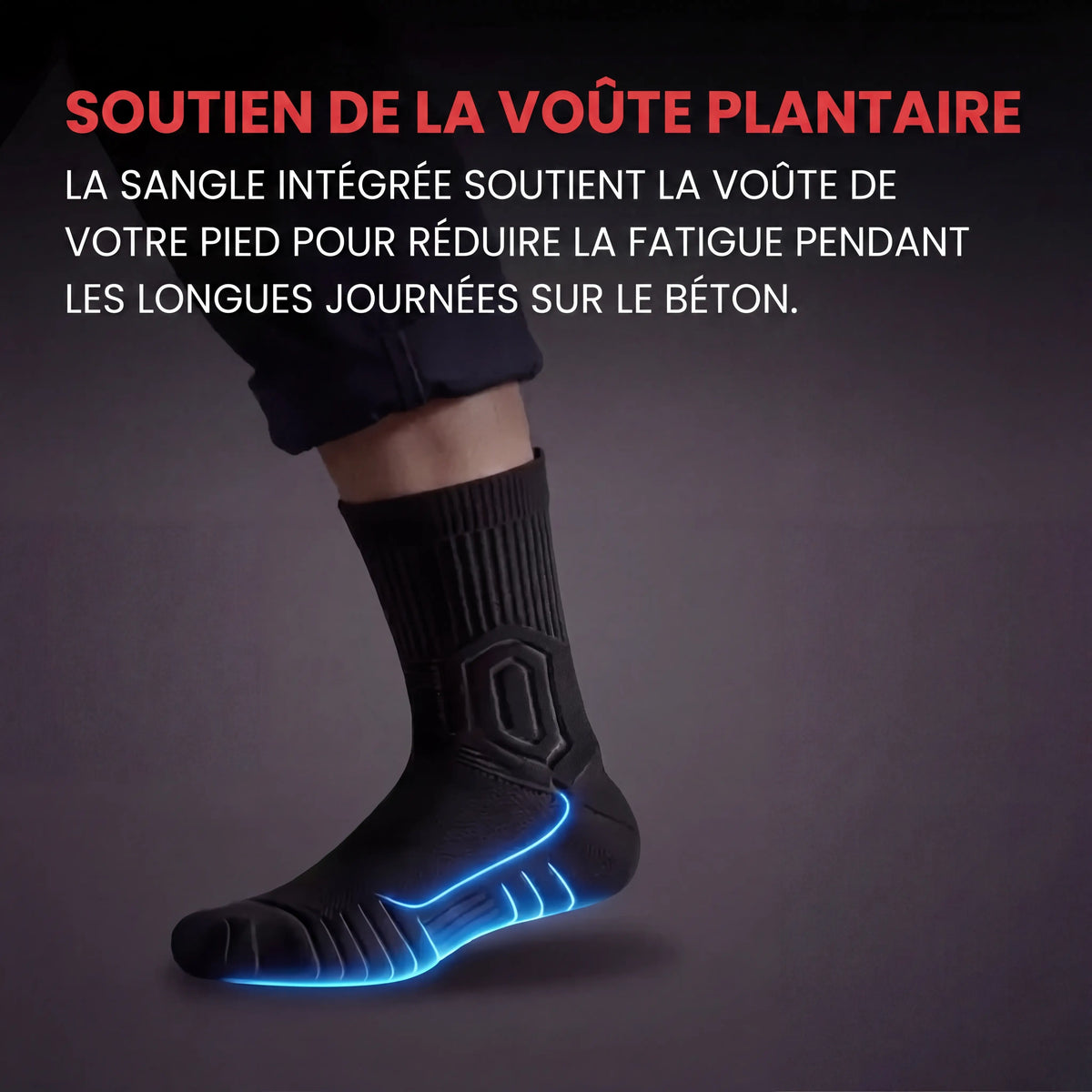 Chaussettes montantes rembourrées CloudFusion Athletic
