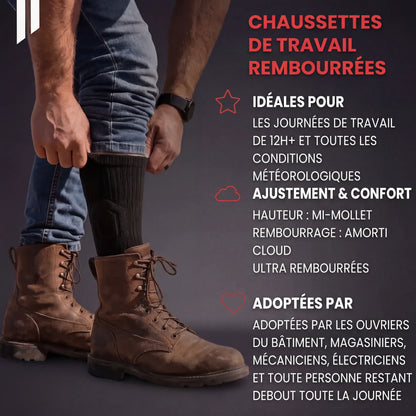 Chaussettes montantes rembourrées CloudFusion Athletic