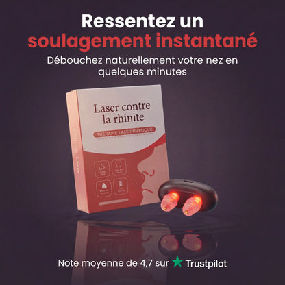 Soulagement nasal à lumière Rouge