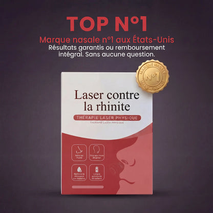 Soulagement nasal à lumière Rouge