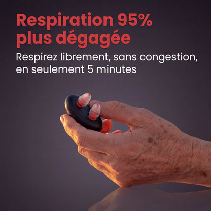 Soulagement nasal à lumière Rouge