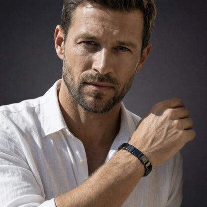 Elvon Bague en hématite
