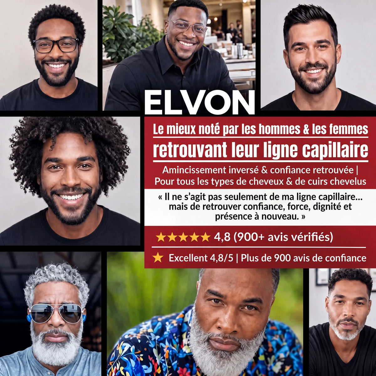 Sérum roll-on avancé pour la pousse des cheveux