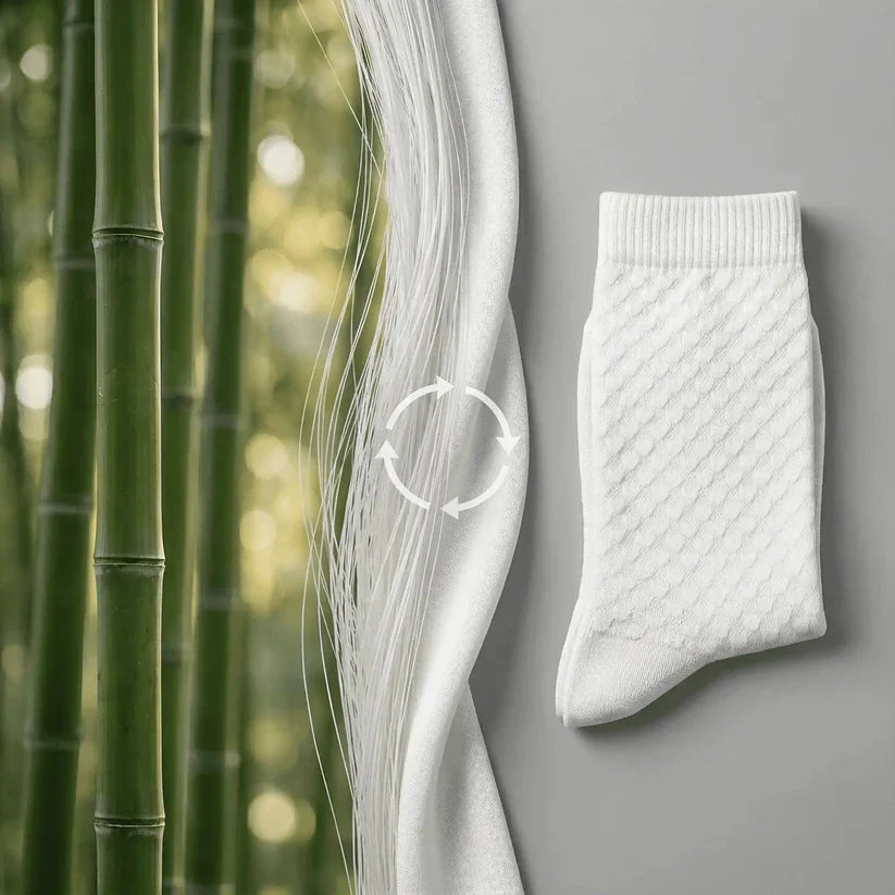 Chaussettes Mi-Hautes Elvon En Bambou Premium
