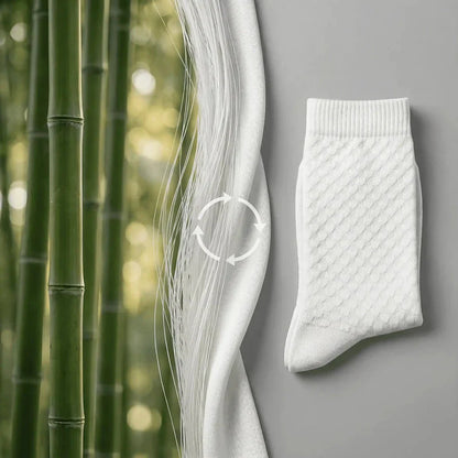 Chaussettes Mi-Hautes Elvon En Bambou Premium